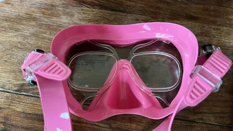 Cressi Z1 (small) diving mask with YouZee Clip-In fitted